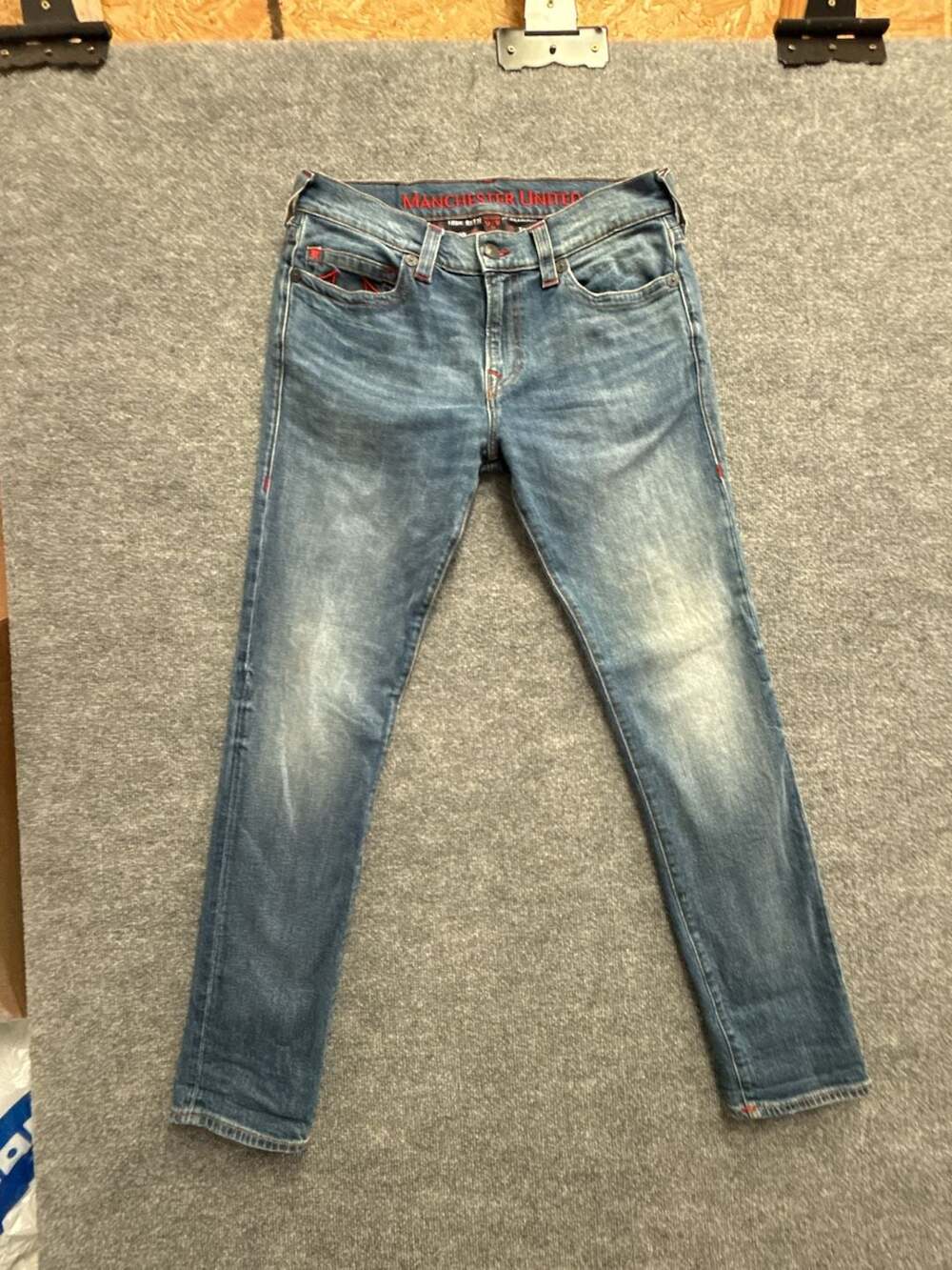 True Religion Manchester United Special Edition Denim Jeans Size 34